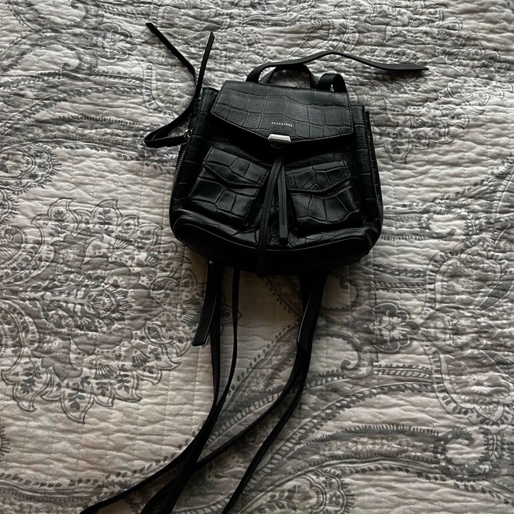 All Saints Polly Mini Purse Backpack